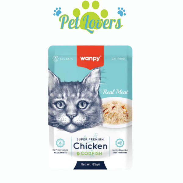 Pate Wanpy cho mèo vị gà 85g