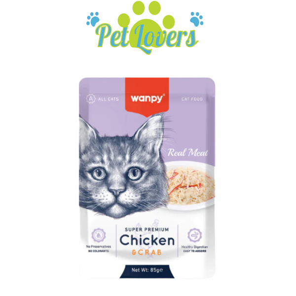Pate Wanpy cho mèo vị gà 85g