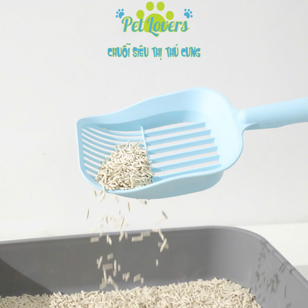 Xẻng xúc cát mèo 3 màu