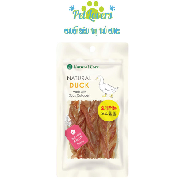 Natural Core thịt cuộn gân vịt 40g