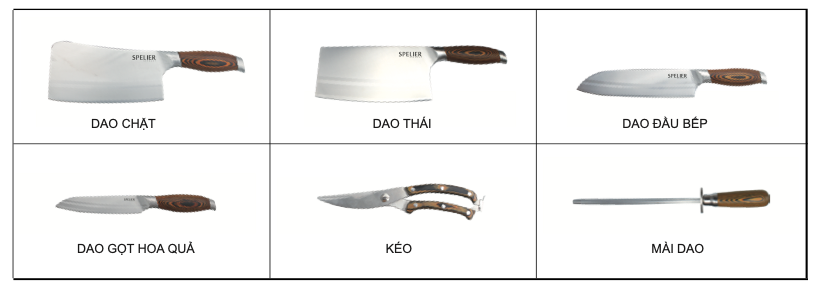 Bộ Dao SPELIER