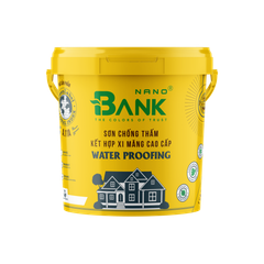 Sơn BANKNANO chống thấm kết hợp xi măng cao cấp - A11A