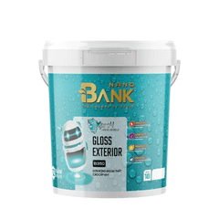 Sơn BANKNANO siêu bóng ngoại thất cao cấp 6 in 1 - B350