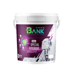 Sơn BANKNANO đặc biệt cao cấp men sứ ngoại thất 10 in 1 - B880