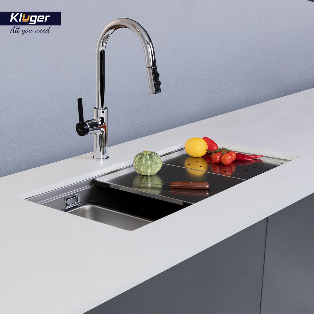Bồn Rửa Chén KLUGER KWU8161FS-S86 PLUS