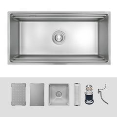 Bồn Rửa Chén KLUGER KWU8161FS-S86 PLUS