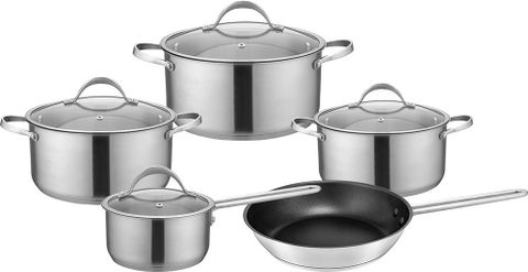 Bộ Nồi Bếp Việt - Dann Platinum 5 Piece Set