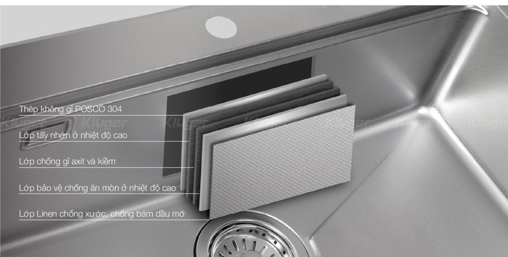 Bồn Rửa Chén KLUGER KW8181FS – S81 Plus