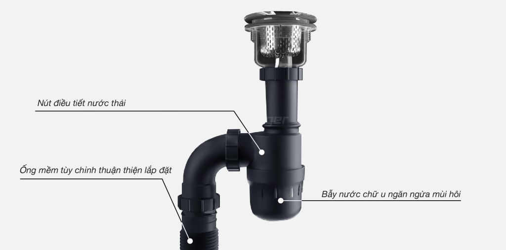 Bồn Rửa Chén KLUGER KF8131FS-S80