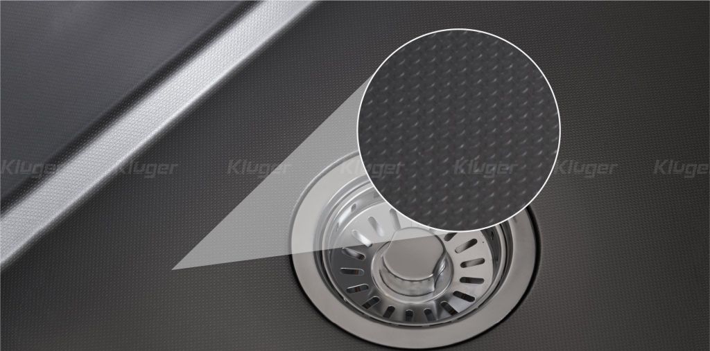 Bồn Rửa Chén KLUGER KWU8161FB-S76 PLUS