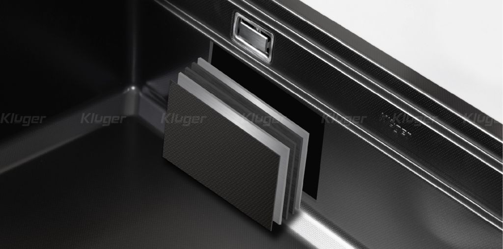 Bồn Rửa Chén KLUGER KWU8161FB-S76 PLUS
