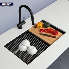 Bồn Rửa Chén KLUGER KWU8161FB-S76 PLUS