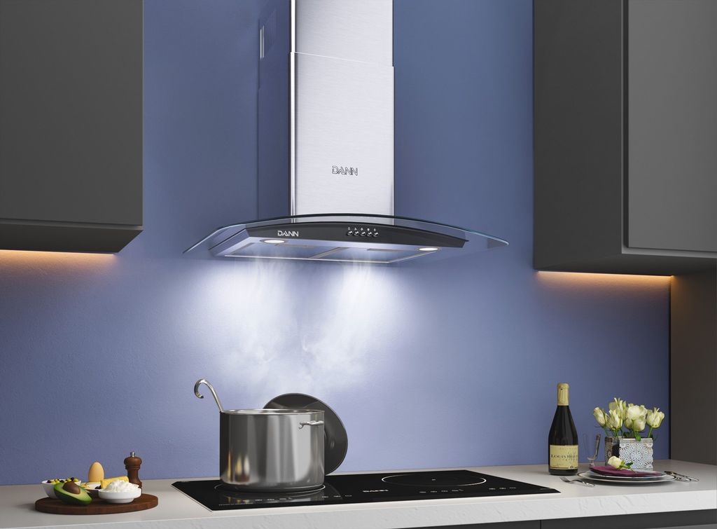Máy Hút Mùi Bếp Việt - Dann DA70EB