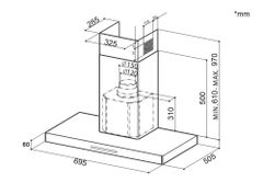 Máy Hút Mùi Bếp Việt - Dann DS70T