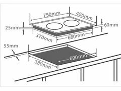 Bếp Từ CHEFS EH DIH890