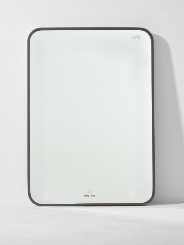Gương GLS Chữ Nhật Viền Nhôm Màu Đen GLS-F11R30