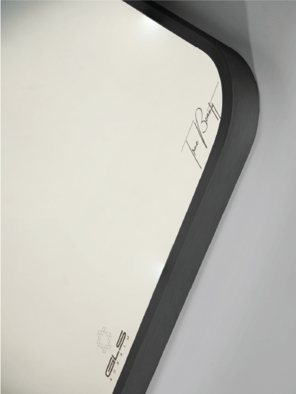 Gương GLS Body Viền Nhôm Màu Đen GLS-F11R70
