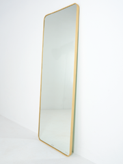 Gương GLS Body Viền Nhôm Màu Vàng Gold GLS-F12R70