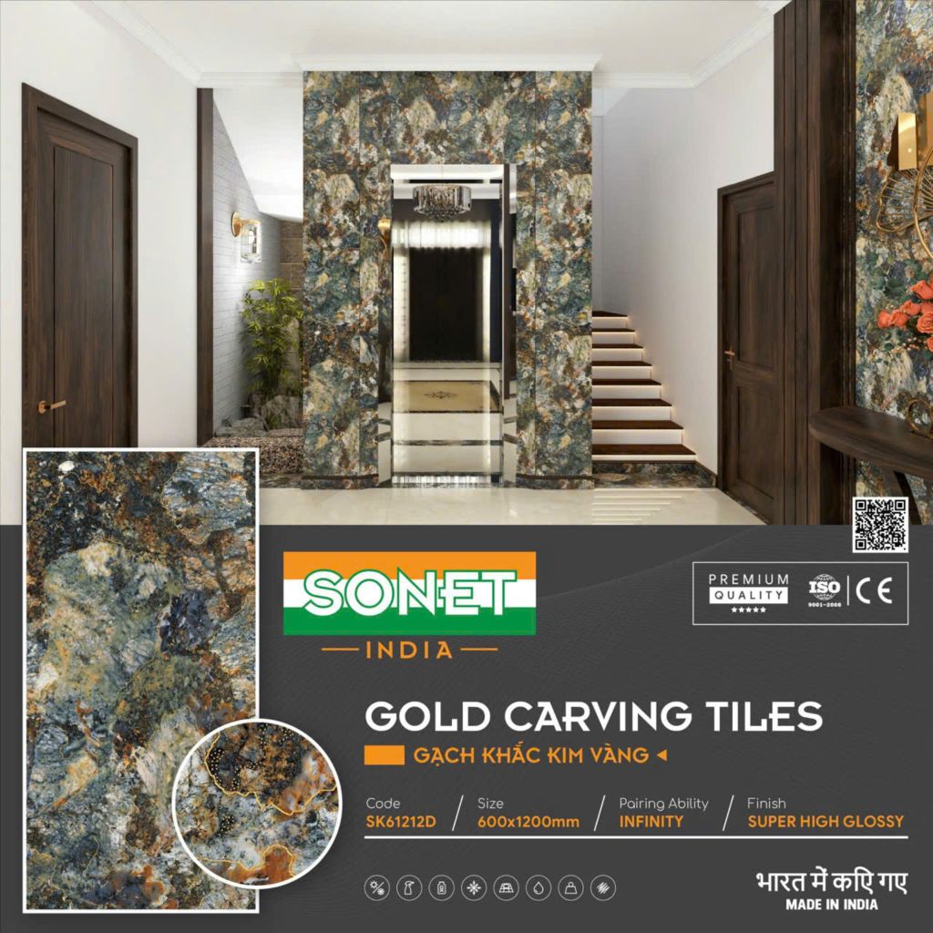Gạch Lát Cầu Thang - SK61212D