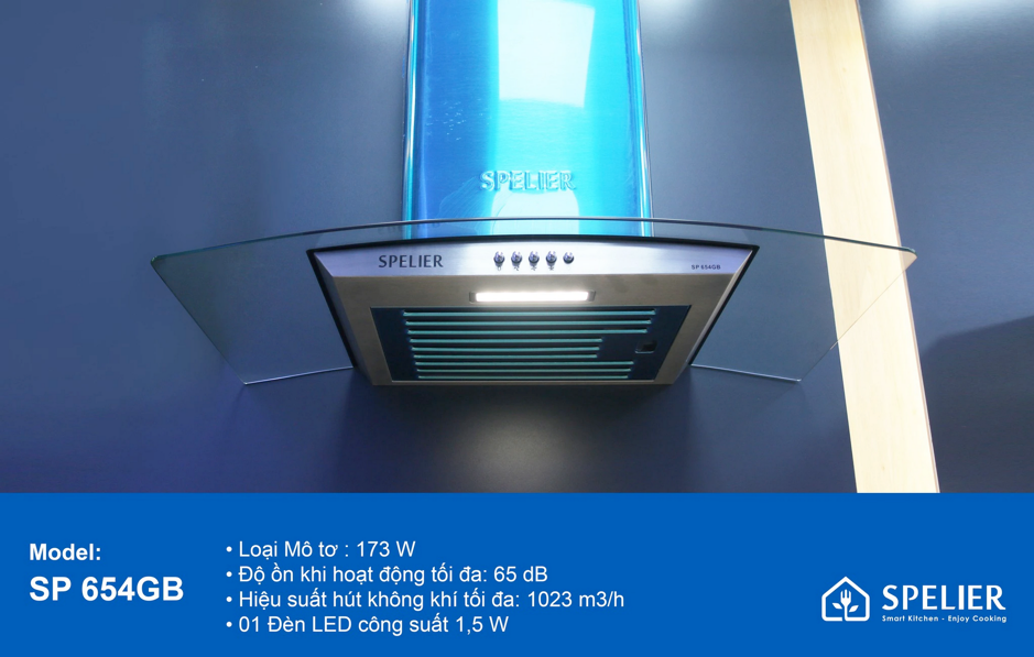 Máy Hút Mùi SPELIER - SP 654GB