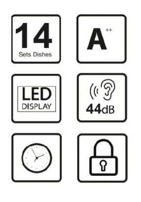 Máy Rửa Bát SPELIER SP 14 DW-775B