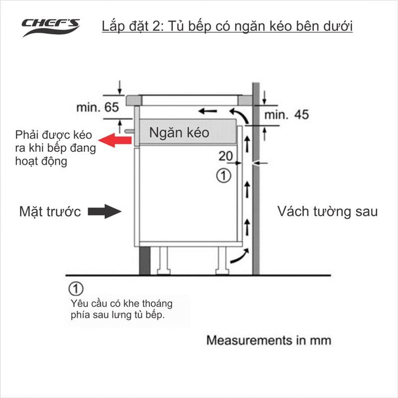 Bếp Từ CHEFS EH-DIH333