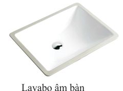 Bồn Lavabo Vincy Âm Bàn Sứ Cao Cấp LB-35