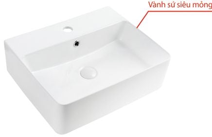 Bồn Lavabo Vincy Sứ Cao Cấp LB-53