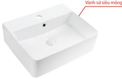 Bồn Lavabo Vincy Sứ Cao Cấp LB-53