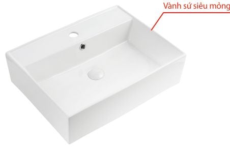 Bồn Lavabo Vincy Sứ Cao Cấp LB-54
