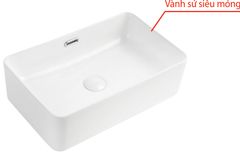 Bồn Lavabo Vincy Sứ Cao Cấp LB-61