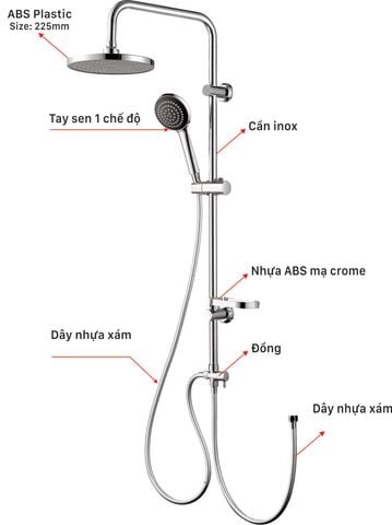 Bộ Cần Sen Tắm SC-02