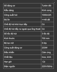Máy Hút Mùi Bếp Việt - Dann DA70LS