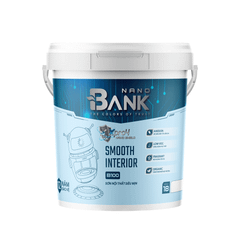 Sơn BANKNANO nội thất siêu mịn- B100