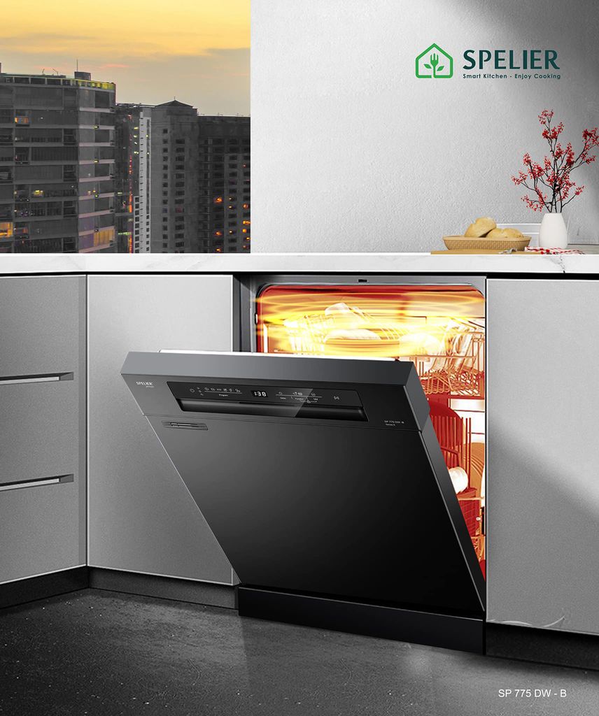 Máy Rửa Bát SPELIER SP 775DW-B
