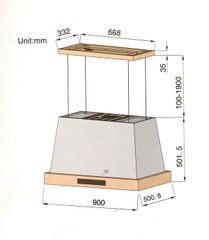 Máy Hút Mùi SPELIER - SP 860GT