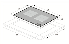 Bếp Từ SPELIER Đôi SPE IC1088 EG