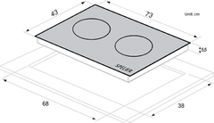Bếp Từ SPELIER Đôi SPM–928i Plus