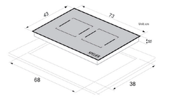 Bếp Từ SPELIER Đôi SPM–989QV