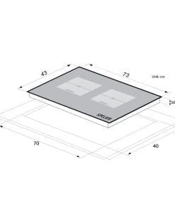 Bếp Từ SPELIER Đôi SPM–998i Plus