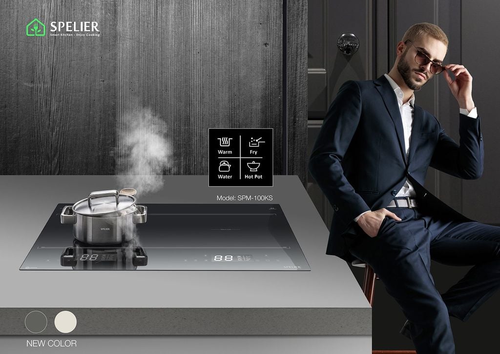 Bếp Từ SPELIER Đôi SPM–100KS