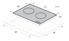 Bếp Từ SPELIER Đôi SPM T71K PLUS