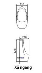 Bồn Tiểu Nam Vincy Cao Cấp UT-05A