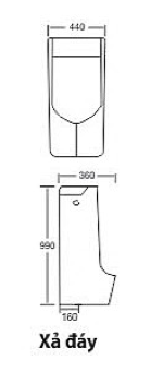 Bồn Tiểu Nam Vincy Cao Cấp UT-06