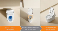 Bồn Cầu Vincy Thông Minh (Smart Toilet) - V5