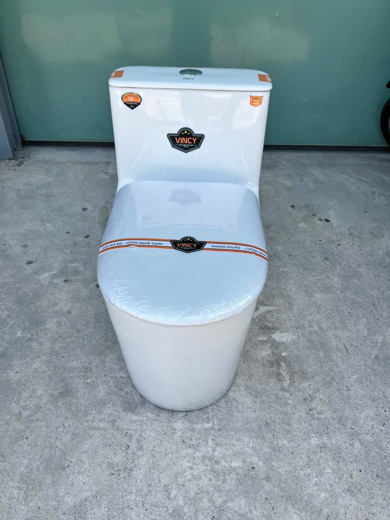 Bồn Cầu Vincy Liền Khối Cao Cấp - V901