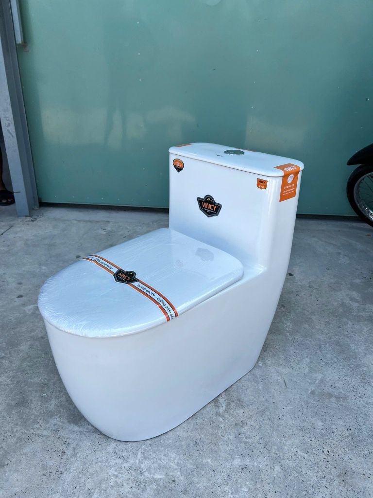 Bồn Cầu Vincy Liền Khối Cao Cấp - V901