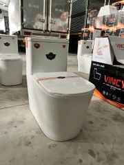 Bồn Cầu Vincy Liền Khối Cao Cấp - V994