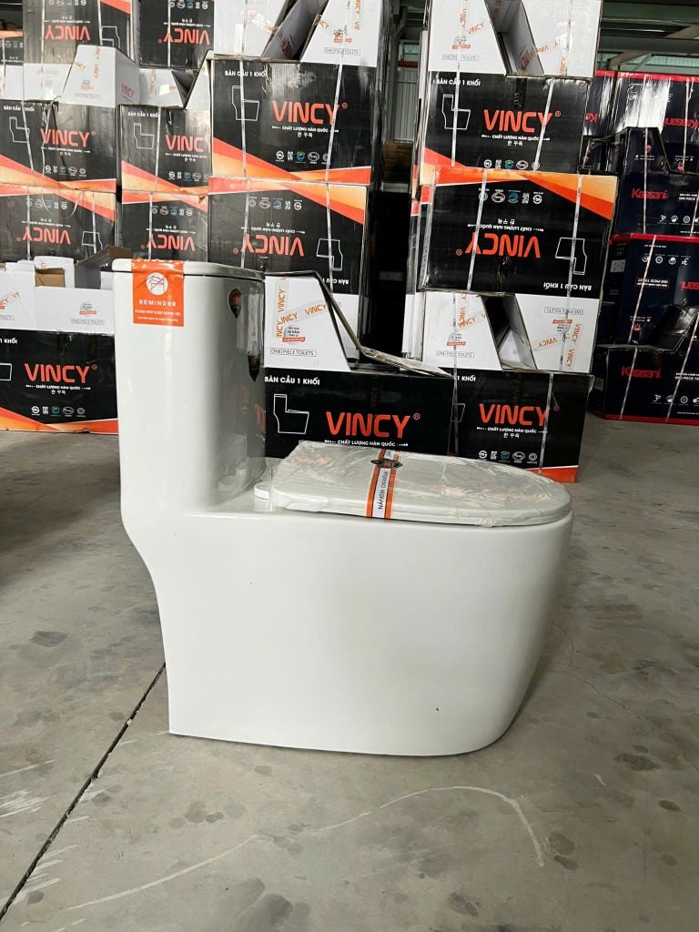Bồn Cầu Vincy Liền Khối Cao Cấp - V997