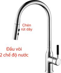 Vòi Rửa Chén Vincy Nóng Lạnh VC-3396